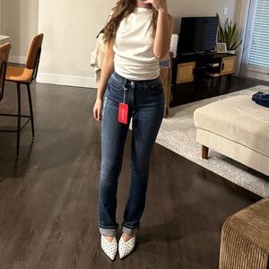 Lucky Brand High Rise Stevie Mini Boot Jeans